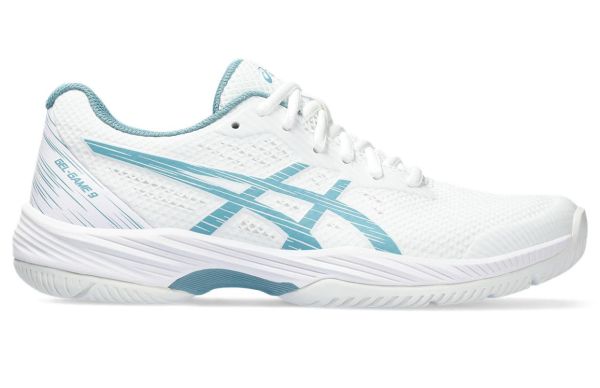 Chaussures de tennis pour femmes Asics Gel-Game 9 - white/gris blue