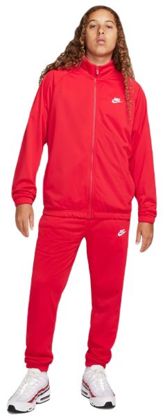 Pánske súpravy Nike Club Sportswear Sport Casual Track Suit - university red/white
