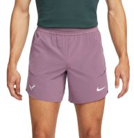 Teniso šortai vyrams Nike Dri-Fit Rafa Short - violet dust/green glow/white