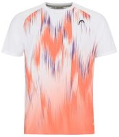 Men's T-shirt Head Topspin T-Shirt - flamingo/print vision