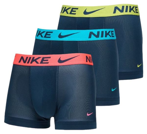 Boxer alsó Nike Dri-Fit Adventage Micro Trunk 3P - Kék