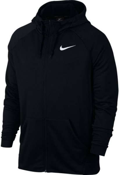  Nike Dry Hoodie FZ Fleece - black/white
