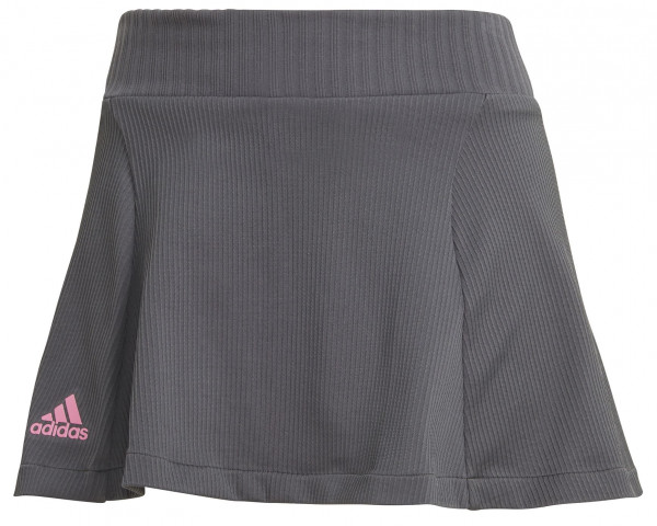 Női teniszszoknya Adidas Knit Skirt W - solid grey