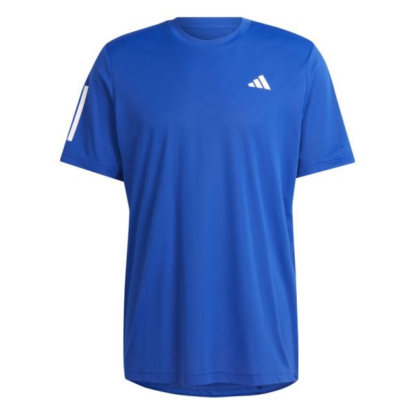 Herren Tennis-T-Shirt Adidas Club 3-Stripes T-Shirt - collegiate royal