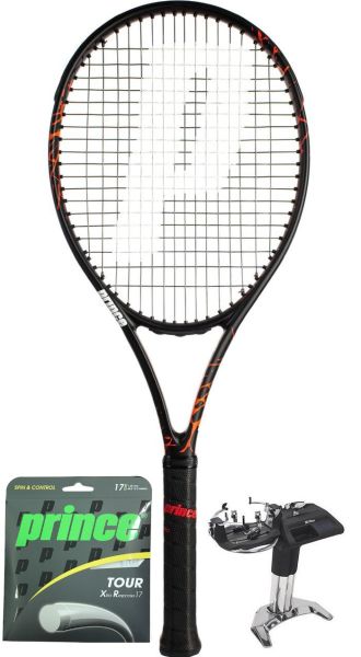 Ρακέτα τένις Prince Beast 100 265 + xορδή + πλέξιμο ρακέτας