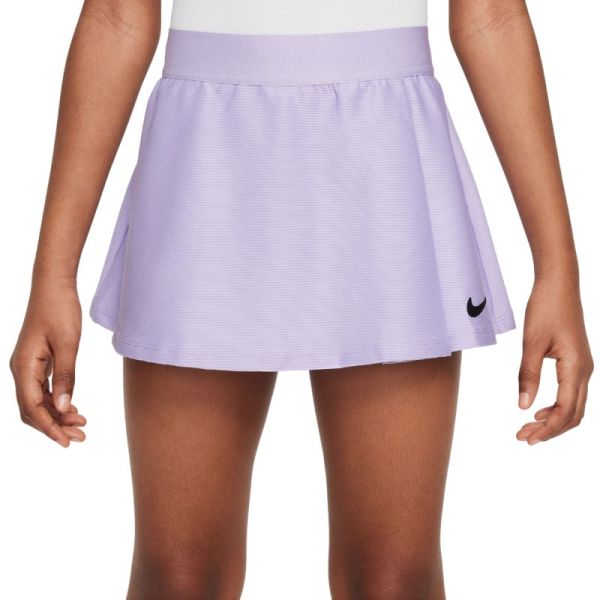 Mädchen Rock Nike Girls Court Dri-Fit Victory Flouncy Skirt - hydrangeas/black
