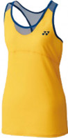 Női tenisz top Yonex Women's Tank - corn yellow