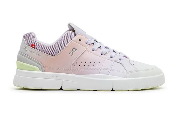 Zapatillas para mujer ON The Roger Clubhouse Opal Women - praire/limelight