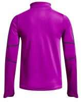 Dámske trička (dlhý rukáv) Under Armour Train Cold Weather 1/2 Zip - strobe/tempered steel Dámske trička (dlhý rukáv) Under Armour Train Cold Weather 1/2 Zip - strobe/tempered steel