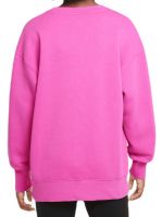 Dječji sportski pulover Nike Sportswear Club Fleece - active fuchsia/white Dječji sportski pulover Nike Sportswear Club Fleece - active fuchsia/white