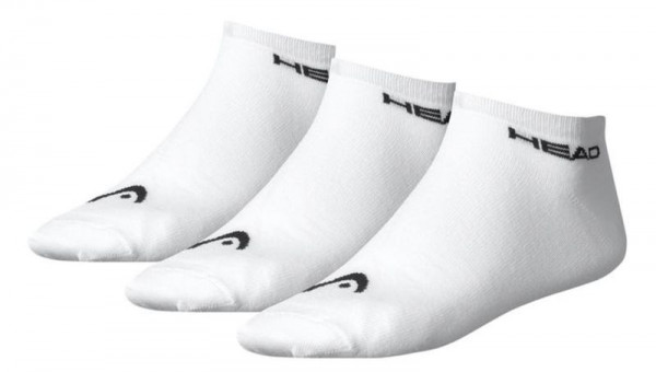 Čarape za tenis Head Sneaker 3P - white/black