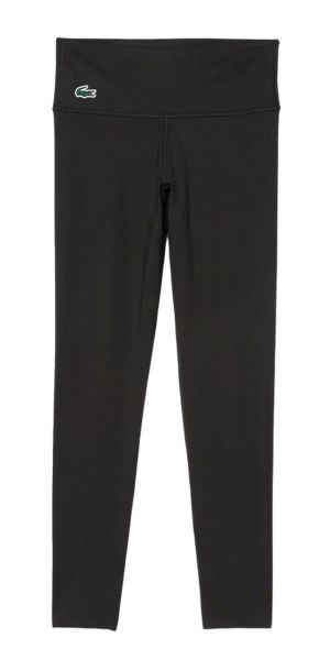Women's leggings Lacoste Mini Pocket Printed Sport Leggings - black
