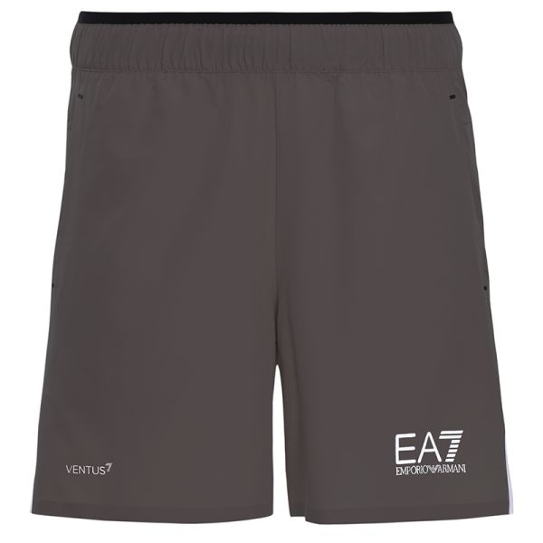 Pánské tenisové kraťasy EA7 Man Woven Shorts - raven