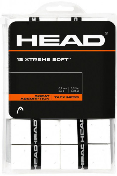 Viršutinės koto apvijos Head Xtremesoft (12 vnt.) - white