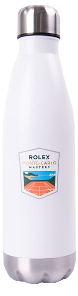 Water bottle Monte-Carlo Rolex Masters Isothermal Bottle - white