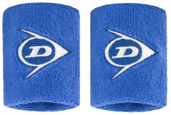 Muñequera de tenis Dunlop Tac Wristbands Short 2P - royal blue