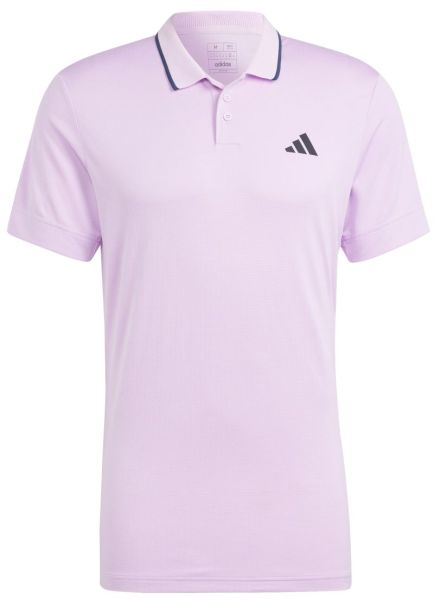 Мъжка тениска с якичка Adidas Tennis Freelift Polo - bliss lilac/orchid fusion