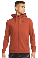 Džemperis vyrams Nike Dri-Fit Hoodie Full Zip - rugged orange/black