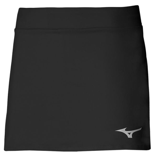 Damen Tennisrock Mizuno Flex Skort - black
