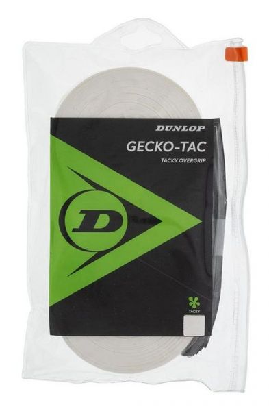 Grips de tennis Dunlop Gecko-Tac white 30P