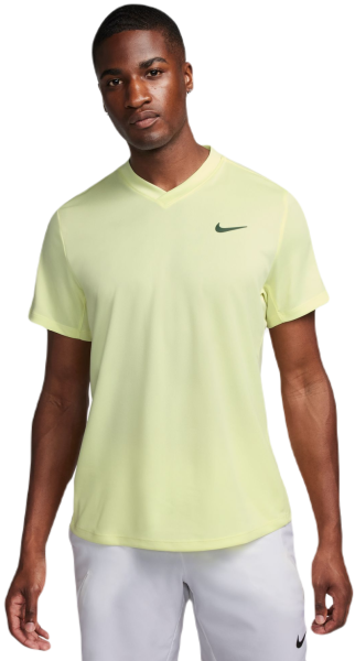 Men's T-shirt Nike Court Dri-Fit Victory - luminous green/luminous green/fir