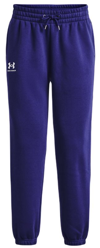 Women's trousers Under Armour Women's UA Essential Fleece Joggers - sonar  blue/white, Tennis Zone