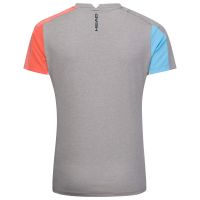 Tenisa T-krekls sievietēm Head Padel Tech T-Shirt - grey/electric blue Tenisa T-krekls sievietēm Head Padel Tech T-Shirt - grey/electric blue