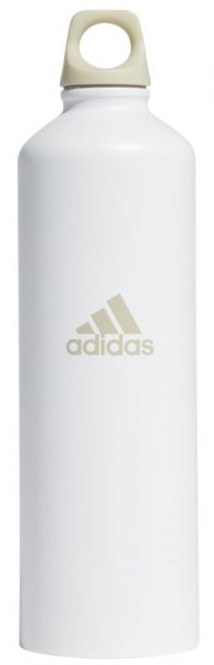 Бутилка за вода Adidas Steel Bootle 750 ml - white/aluminium