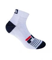 Tennisesokid  Fila Fitness Quarter Socks 3P - white