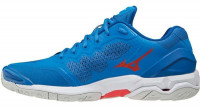 Skvošo avalynė vyrams Mizuno Wave Stealth V - french blue/white/ignition red Skvošo avalynė vyrams Mizuno Wave Stealth V - french blue/white/ignition red