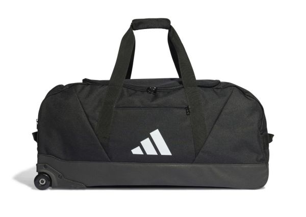 Sportska torba Adidas Tiro League Trolley Team Bag XL - Bijel, Crni