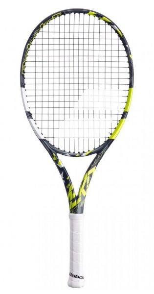 Raqueta de tenis Junior Babolat Pure Aero Junior 26' - grey/yellow/white