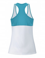 Majica kratkih rukava za djevojčice Babolat Play Tank Top Girl - white/caneel bay Majica kratkih rukava za djevojčice Babolat Play Tank Top Girl - white/caneel bay