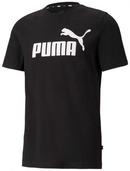 Camiseta para hombre Puma ESS Logo Tee - black
