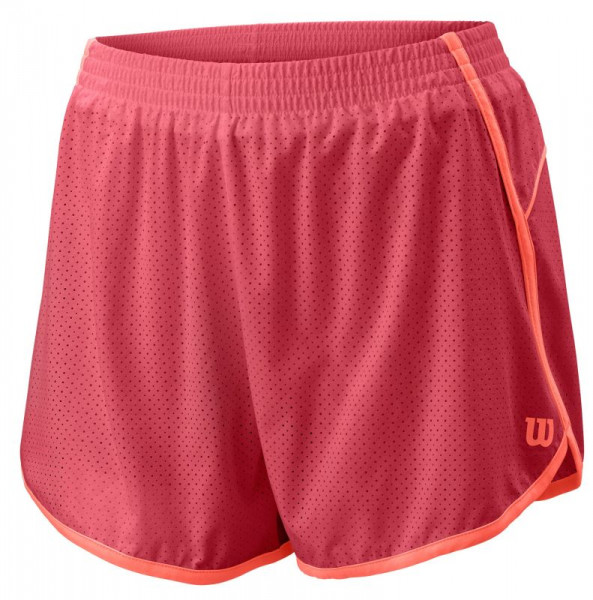  Wilson Women Competition Woven 3.5 Short - holly berry