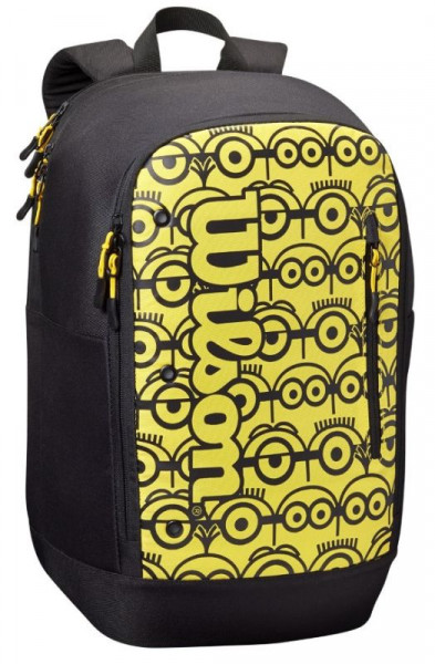 Tenisz hátizsák Wilson Minions Tour Backpack - black/yellow