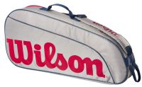 Tenis torba Wilson Junior 3 PK Racket Bag - EQT/red Tenis torba Wilson Junior 3 PK Racket Bag - EQT/red