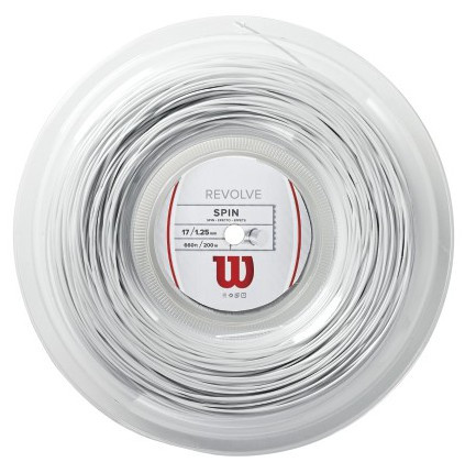 Corda da tennis Wilson Revolve (200 m) - white