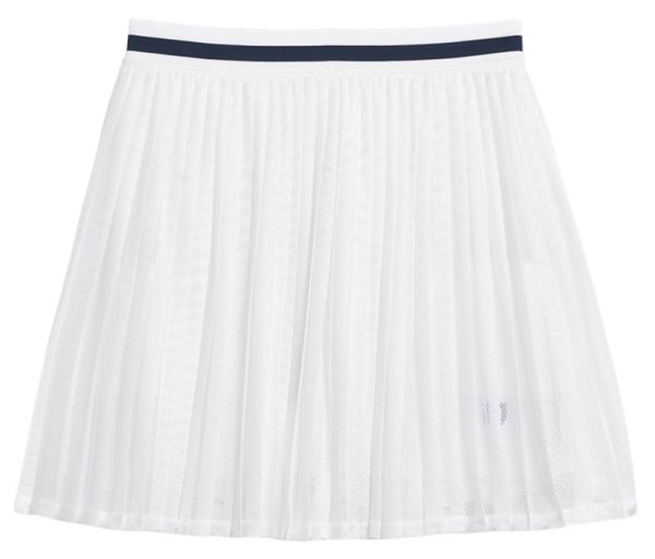 Jupes de tennis pour femmes Wilson Team Pleated Skirt - bright white