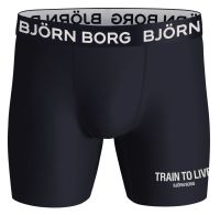 Sportinės trumpikės vyrams Björn Borg Performance Boxer 2P - black/print Sportinės trumpikės vyrams Björn Borg Performance Boxer 2P - black/print