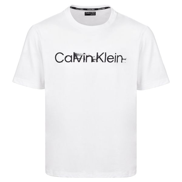 Pánské tričko Calvin Klein PW SS T-shirt - bright white