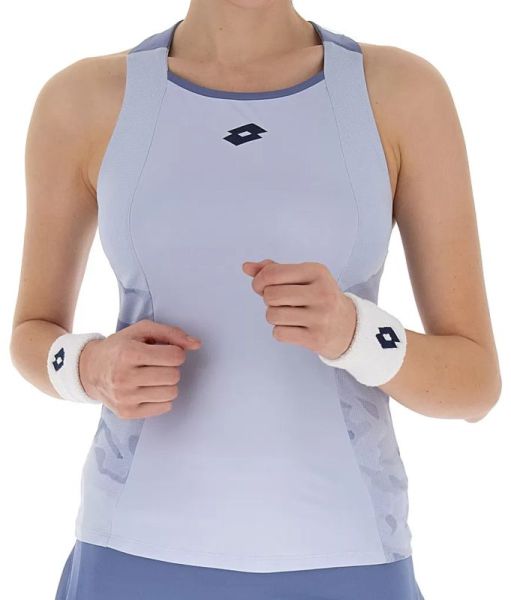 Women's top Lotto Tech W II D1 Tank - Blue