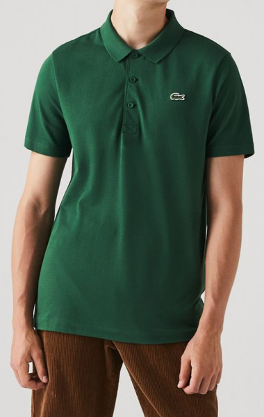  Lacoste SPORT Cotton Blend Ottoman Polo Shirt - green