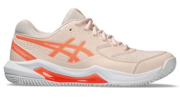 Damskie buty tenisowe Asics Gel-Dedicate 8 Clay - pearl pink/sun coral