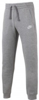 Chlapecké kalhoty Nike Boys NSW Pant BF Core - carbon heather/dark grey/white