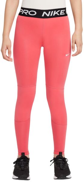 Dívčí tepláky Nike Girls Pro Dri-Fit - Růžový