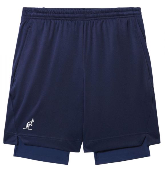 Pánské tenisové kraťasy Australian Ace Shorts with Lift - blue cosmo/blue cosmo