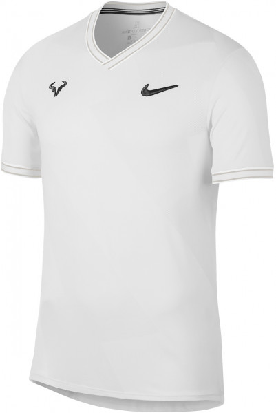  Nike Rafa Aeroreact Jacquard Top SS - white/black