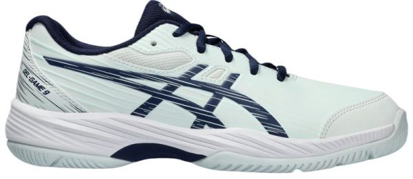 Juniorskie buty tenisowe Asics Gel-Game 9 GS - pale mint/blue expanse
