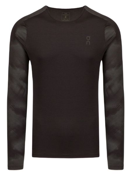 Camiseta de manga larga de tenis para hombre ON Performance Long-T Lumos - black/iron